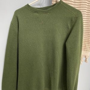 Warm sweatshirt for chilly weather.